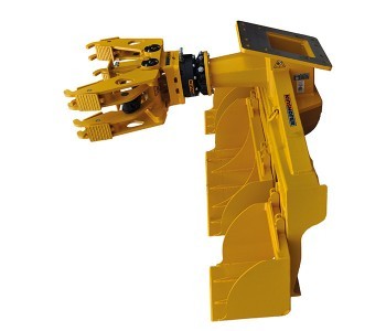 Stroj za spreminjanje železniških pragov